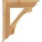 Ekena Millwork Legacy Traditional Rough Sawn Bracket, Western Red Cedar, 6"W x 30"D x 34"H BKT06X30X34LEC01RWR - alternate 2